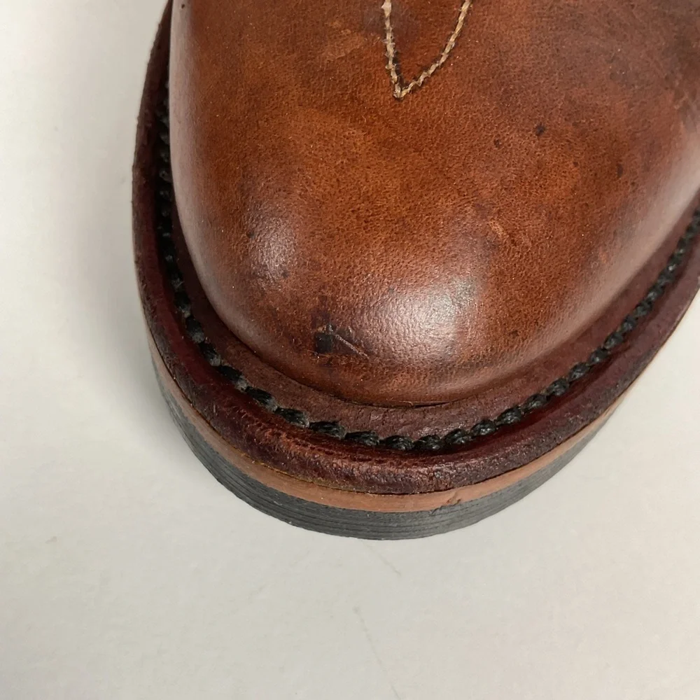 Vintage Chippewa Crazy Horse Packer Boots | USA Made | Men’s 9 D